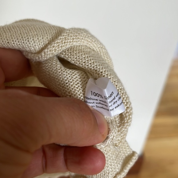 Eskandar linen sweater - Picture 6 of 8